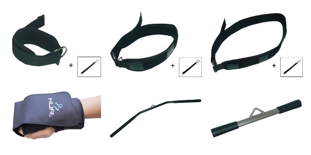 Pulley machine accessories package.
