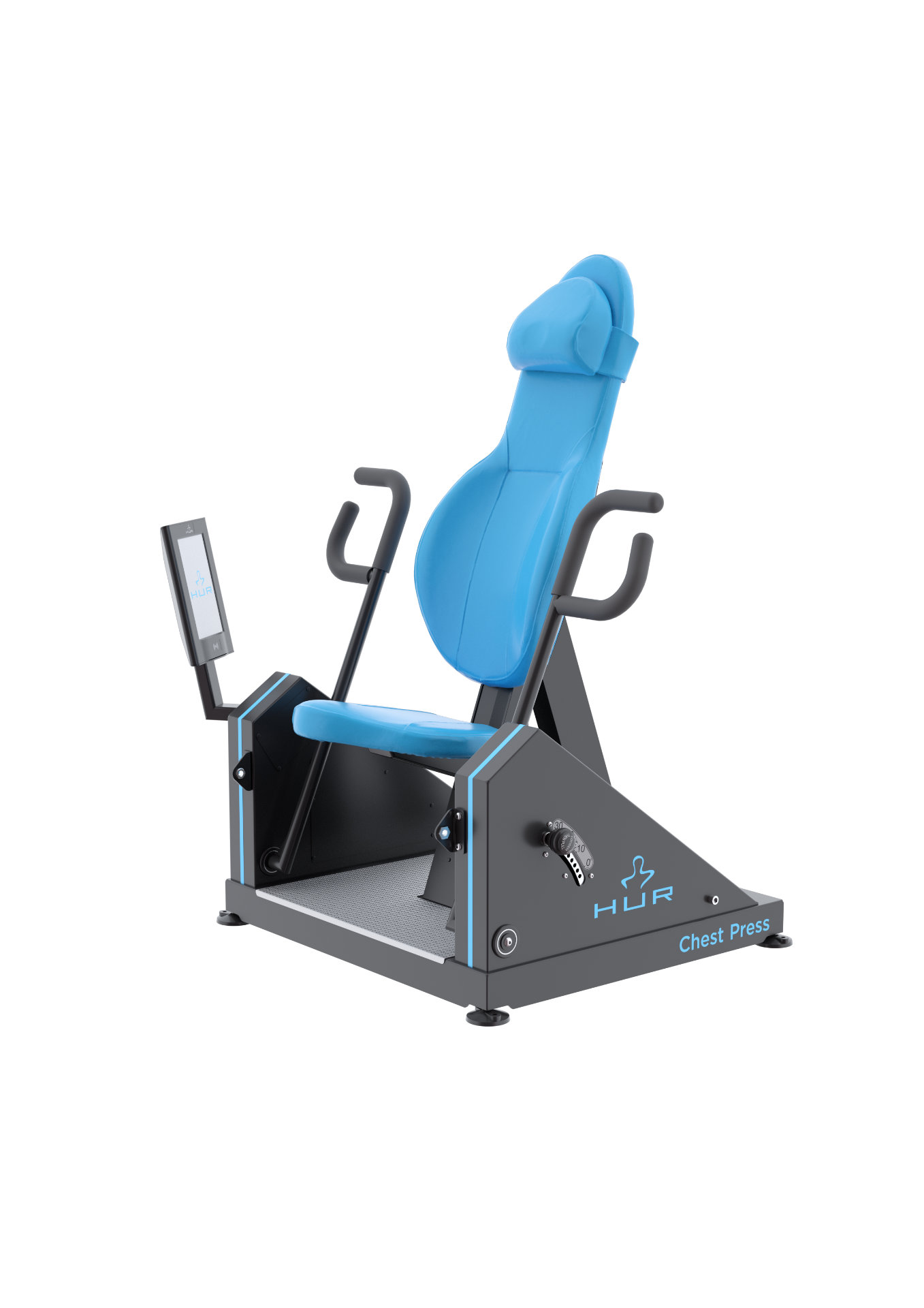 The HUR chest press machine.